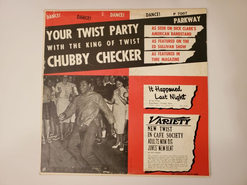 Chubby Checker Your Twist Party with the King of Twist vinyl record